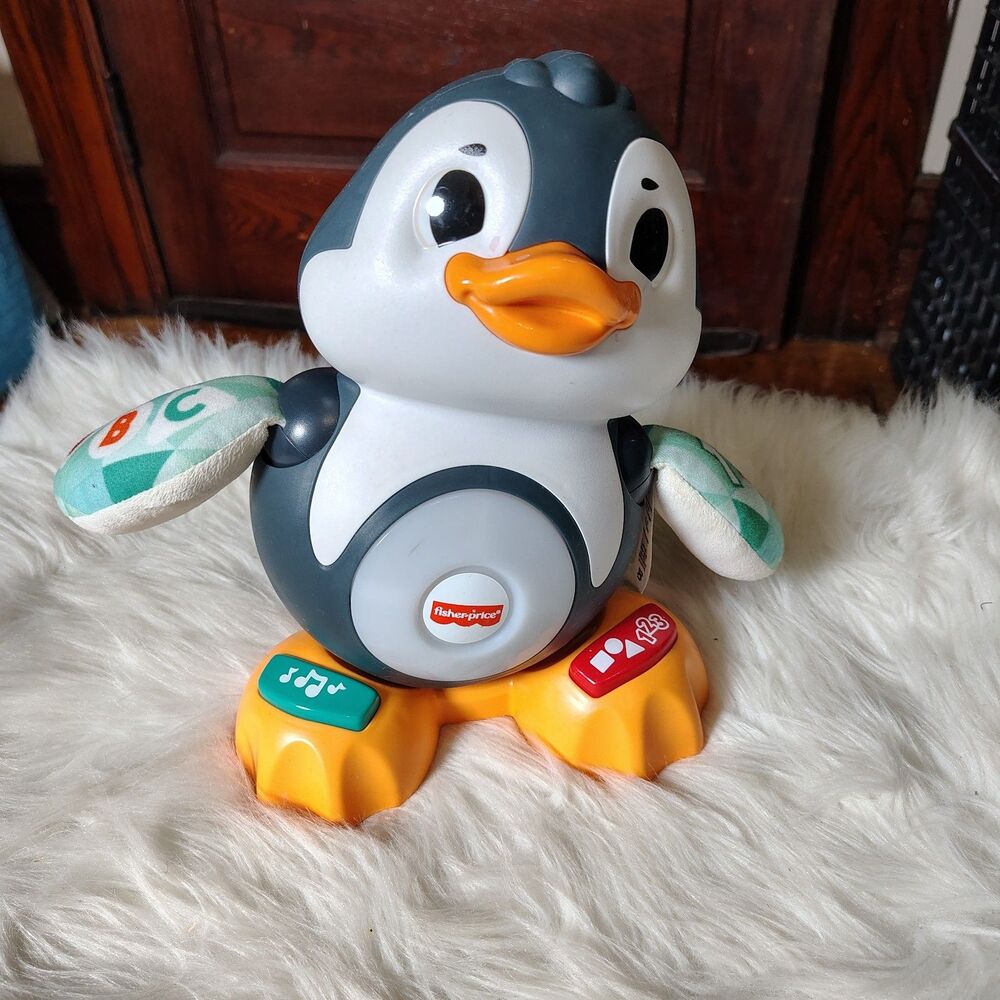 Fisher-Price Linkimals Cool Beats Penguin Learning Toy Interactive Music Works
